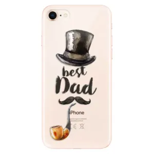 Odolné silikonové pouzdro iSaprio - Best Dad - iPhone 8