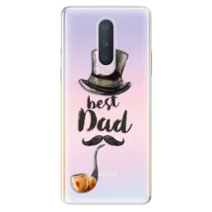 Odolné silikonové pouzdro iSaprio - Best Dad - OnePlus 8