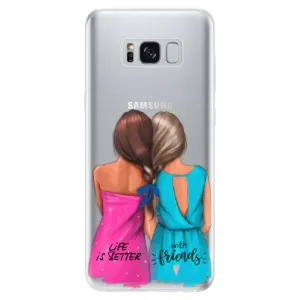 Odolné silikonové pouzdro iSaprio - Best Friends - Samsung Galaxy S8