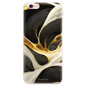 Odolné silikonové pouzdro iSaprio - Black and Gold - iPhone 6 Plus/6S Plus