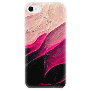 Odolné silikonové pouzdro iSaprio - Black and Pink - iPhone SE 2020