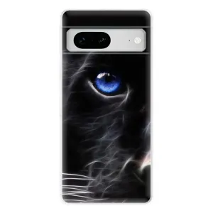 Odolné silikonové pouzdro iSaprio - Black Puma - Google Pixel 7 5G