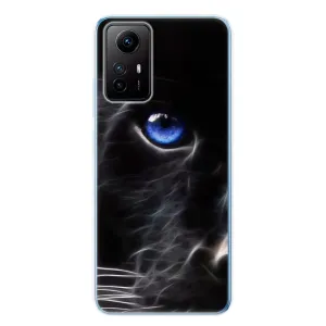 Odolné silikonové pouzdro iSaprio - Black Puma - Xiaomi Redmi Note 12S