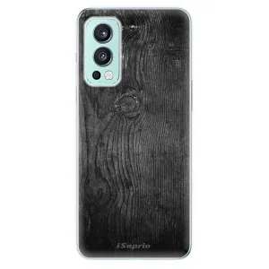 Odolné silikonové pouzdro iSaprio - Black Wood 13 - OnePlus Nord 2 5G