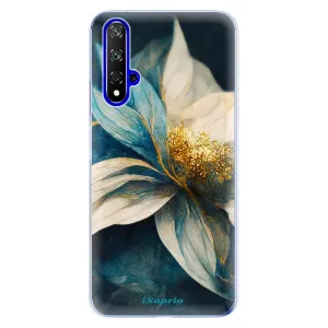 Odolné silikonové pouzdro iSaprio - Blue Petals - Huawei Honor 20