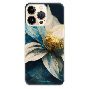 Odolné silikonové pouzdro iSaprio - Blue Petals - iPhone 13 Pro