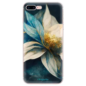 Odolné silikonové pouzdro iSaprio - Blue Petals - iPhone 7 Plus