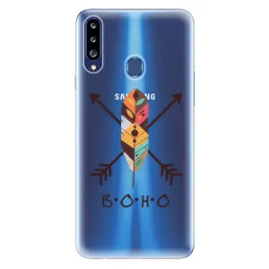 Odolné silikonové pouzdro iSaprio - BOHO - Samsung Galaxy A20s