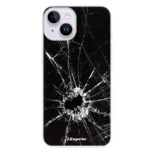 Odolné silikonové pouzdro iSaprio - Broken Glass 10 - iPhone 14