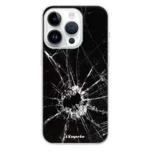 Odolné silikonové pouzdro iSaprio - Broken Glass 10 - iPhone 15 Pro