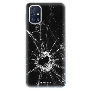 Odolné silikonové pouzdro iSaprio - Broken Glass 10 - Samsung Galaxy M31s