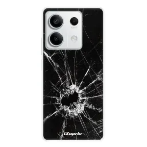 Odolné silikonové pouzdro iSaprio - Broken Glass 10 - Xiaomi Redmi Note 13 5G