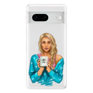 Odolné silikonové pouzdro iSaprio - Coffe Now - Blond - Google Pixel 7 5G