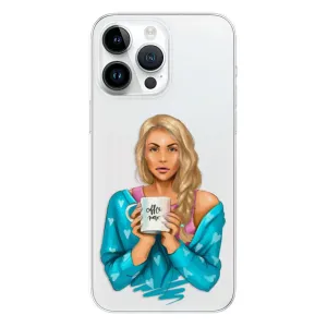 Odolné silikonové pouzdro iSaprio - Coffe Now - Blond - iPhone 15 Pro Max