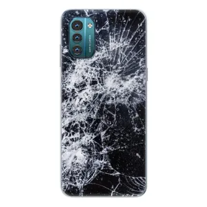 Odolné silikonové pouzdro iSaprio - Cracked - Nokia G11 / G21