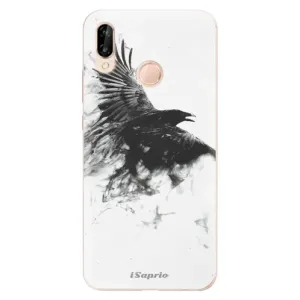 Odolné silikonové pouzdro iSaprio - Dark Bird 01 - Huawei P20 Lite