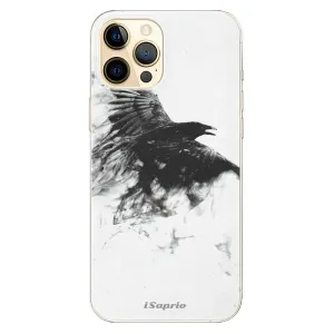Odolné silikonové pouzdro iSaprio - Dark Bird 01 - iPhone 12 Pro Max