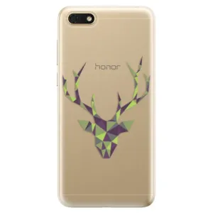 Odolné silikonové pouzdro iSaprio - Deer Green - Huawei Honor 7S