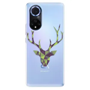 Odolné silikonové pouzdro iSaprio - Deer Green - Huawei Nova 9