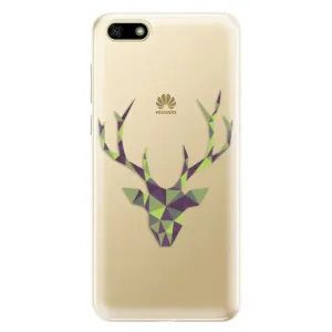 Odolné silikonové pouzdro iSaprio - Deer Green - Huawei Y5 2018