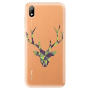 Odolné silikonové pouzdro iSaprio - Deer Green - Huawei Y5 2019