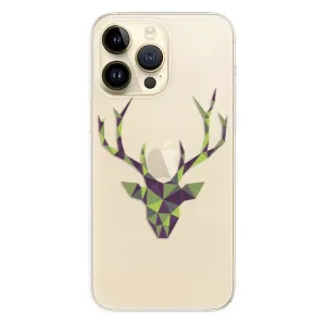 Odolné silikonové pouzdro iSaprio - Deer Green - iPhone 14 Pro Max