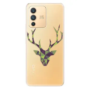 Odolné silikonové pouzdro iSaprio - Deer Green - Vivo V23 5G