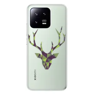 Odolné silikonové pouzdro iSaprio - Deer Green - Xiaomi 13