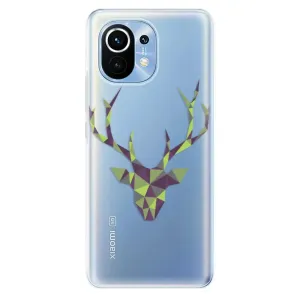 Odolné silikonové pouzdro iSaprio - Deer Green - Xiaomi Mi 11