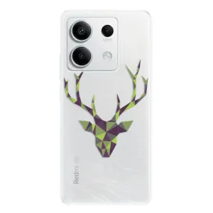 Odolné silikonové pouzdro iSaprio - Deer Green - Xiaomi Redmi Note 13 5G