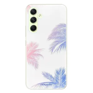 Odolné silikonové pouzdro iSaprio - Digital Palms 10 - Samsung Galaxy A54 5G