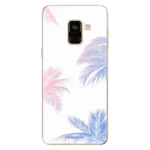 Odolné silikonové pouzdro iSaprio - Digital Palms 10 - Samsung Galaxy A8 2018