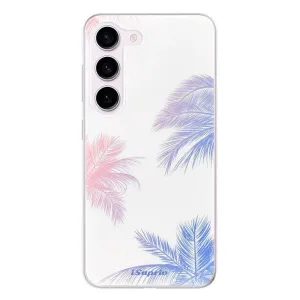 Odolné silikonové pouzdro iSaprio - Digital Palms 10 - Samsung Galaxy S23 5G
