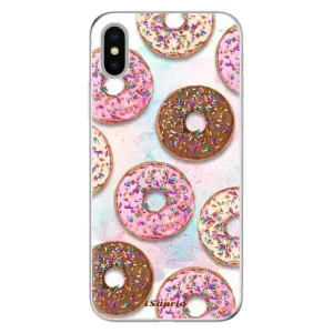 Odolné silikonové pouzdro iSaprio - Donuts 11 - iPhone X