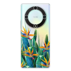 Odolné silikonové pouzdro iSaprio - Exotic Flowers - Honor Magic5 Lite 5G
