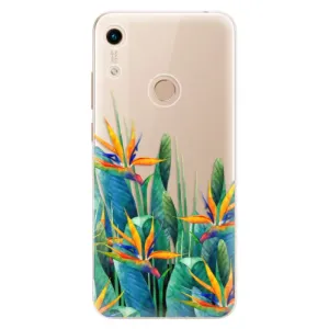 Odolné silikonové pouzdro iSaprio - Exotic Flowers - Huawei Honor 8A