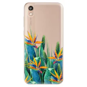 Odolné silikonové pouzdro iSaprio - Exotic Flowers - Huawei Honor 8S