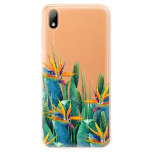Odolné silikonové pouzdro iSaprio - Exotic Flowers - Huawei Y5 2019