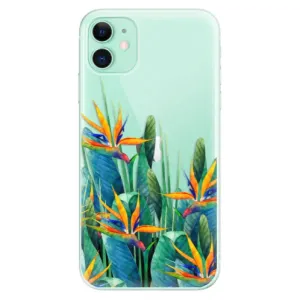 Odolné silikonové pouzdro iSaprio - Exotic Flowers - iPhone 11