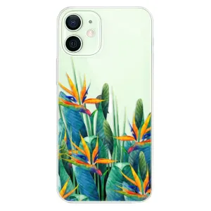 Odolné silikonové pouzdro iSaprio - Exotic Flowers - iPhone 12 mini