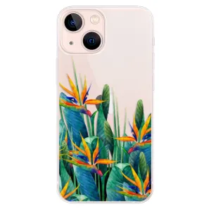 Odolné silikonové pouzdro iSaprio - Exotic Flowers - iPhone 13 mini