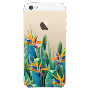 Odolné silikonové pouzdro iSaprio - Exotic Flowers - iPhone 5/5S/SE