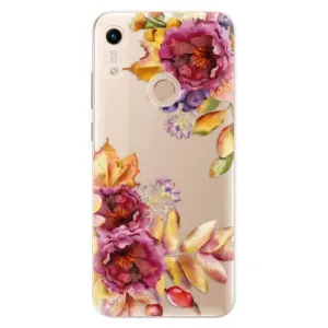 Odolné silikonové pouzdro iSaprio - Fall Flowers - Huawei Honor 8A