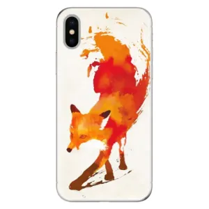 Odolné silikonové pouzdro iSaprio - Fast Fox - iPhone X