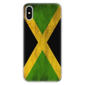 Odolné silikonové pouzdro iSaprio - Flag of Jamaica - iPhone X