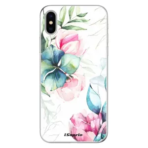 Odolné silikonové pouzdro iSaprio - Flower Art 01 - iPhone X