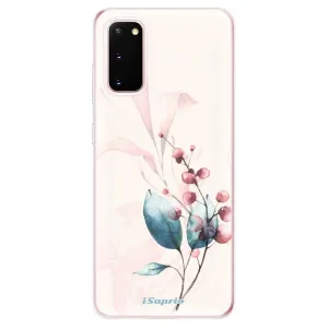 Odolné silikonové pouzdro iSaprio - Flower Art 02 - Samsung Galaxy S20