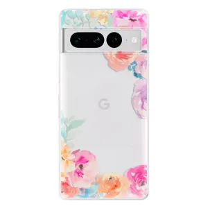 Odolné silikonové pouzdro iSaprio - Flower Brush - Google Pixel 7 Pro 5G