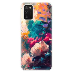 Odolné silikonové pouzdro iSaprio - Flower Design - Samsung Galaxy A02s