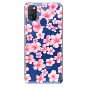 Odolné silikonové pouzdro iSaprio - Flower Pattern 05 - Samsung Galaxy M21